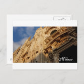 Mailand Postkarte (Vorne/Hinten)
