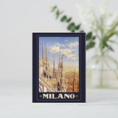 Mailand Postkarte (Stehend Vorderseite)