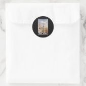 Mailand Runder Aufkleber (Tasche)