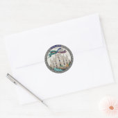 MAILAND RUNDER AUFKLEBER (Umschlag)