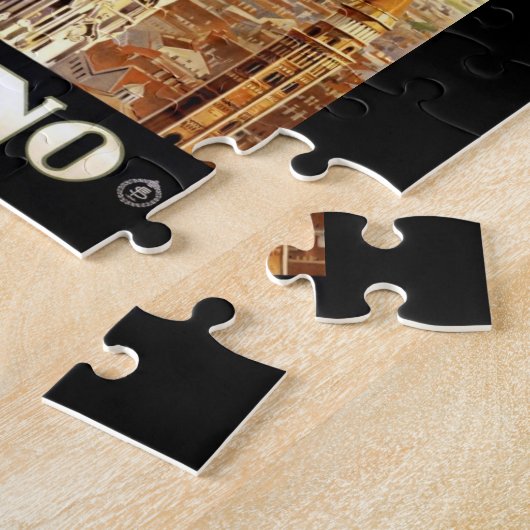 Mailand Vintag Reise Puzzle (Seite)