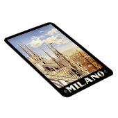 Mailand Vintage Reise Magnet (Rechte Seite)