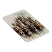 Mailänder Aquarellkunst Magnet (Rechte Seite)