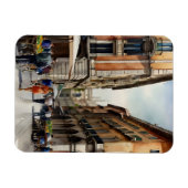 Mailänder Aquarellkunst Magnet (Horizontal)