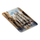 Mailänder Aquarellkunst Magnet (Rechte Seite)