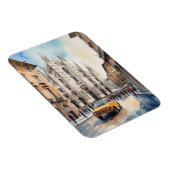 Mailänder Aquarellkunst Magnet (Rechte Seite)