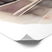 Mailänder Aquarellkunst Poster (Ecke)