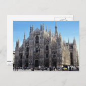 Mailänder Dom, Italien Postkarte (Vorne/Hinten)