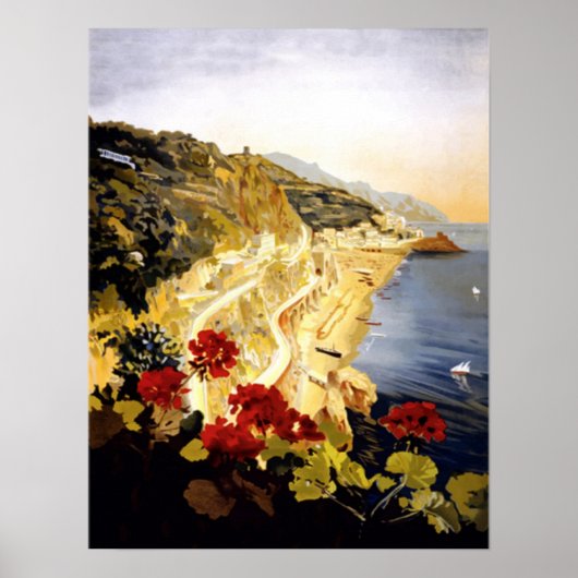 Mailänder Küste Poster (Vorne)