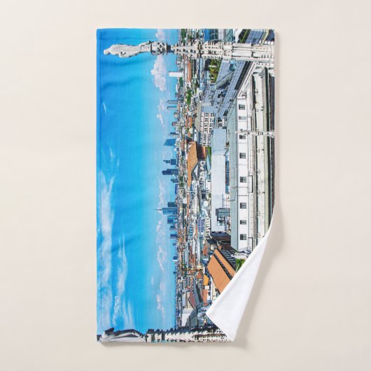 Mailänder Skyline Badhandtuch Set (Handtuch)