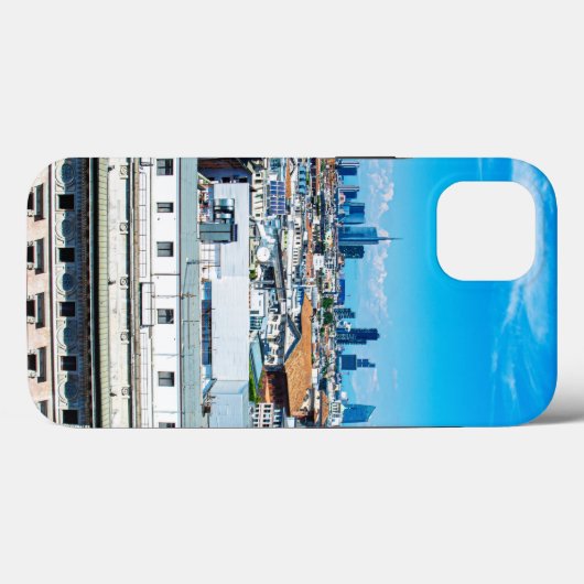 Mailänder Skyline Case-Mate iPhone Hülle (Rückseite (Horizontal))