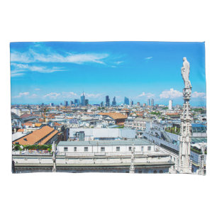 Mailänder Skyline Kissenbezug
