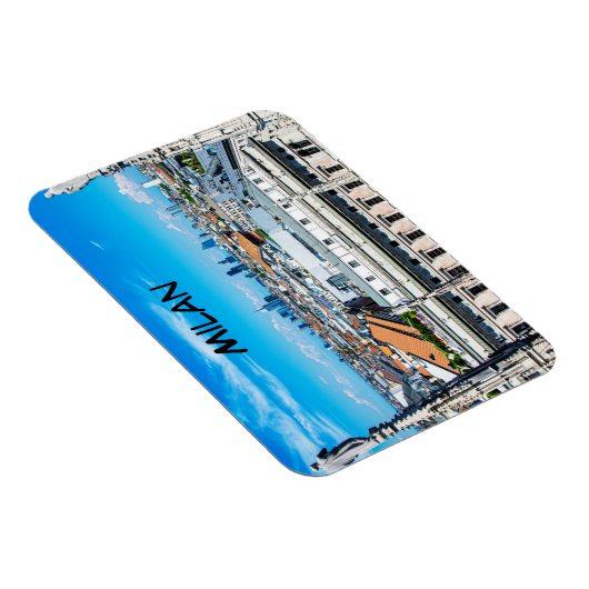 Mailänder Skyline-Magnet Magnet (Rechte Seite)