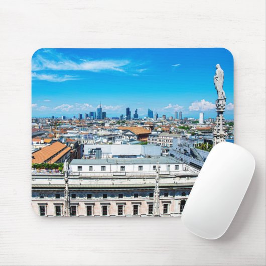 Mailänder Skyline Mousepad (Mit Mouse)