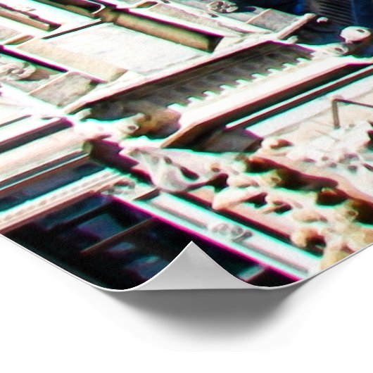 Mailänder Skyline Poster (Ecke)