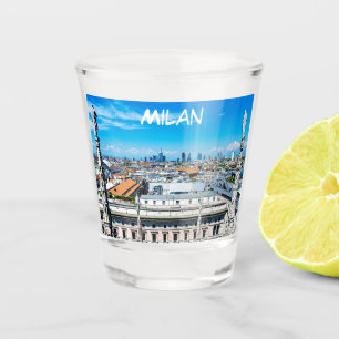 Mailänder Skyline Schnapsglas