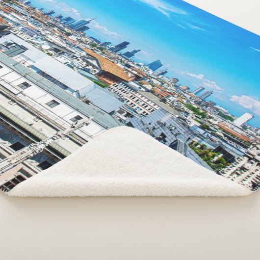 Mailänder Skyline Sherpadecke (3/4)