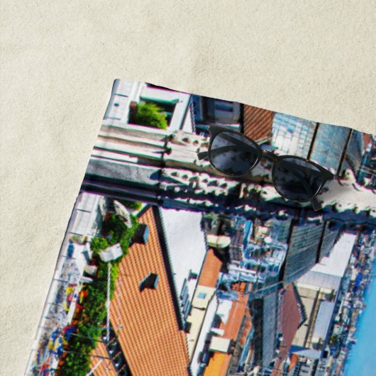 Mailänder Skyline Strandtuch (Beispiel)