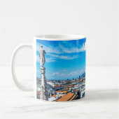 Mailänder Skyline-Tasse Kaffeetasse (Links)