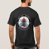 MailandRows Logo vorne und hinten T-Shirt (Rückseite)