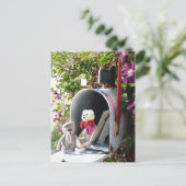 Mailbox Frank & Lennart Postkarte (Stehend Vorderseite)