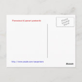 Mailbox Frank & Lennart Postkarte (Rückseite)