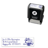 Mailbox-Kunst Wiederverwendbarer Name und Briefmar Permastempel (Beispiel)