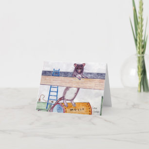 Mailbox Molly Note Card 3 Karte