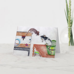 Mailbox Molly Note Card 4 Karte