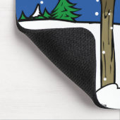 Mailbox-Mousepad des Weihnachtsmanns Mousepad (Ecke)