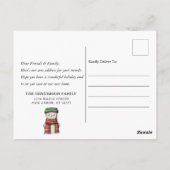 Mailbox Neue Zuhause Holiday Moving Ankündigung Postkarte (Rückseite)