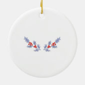 Mailbox Unsere ersten Weihnachten in unserem neuen Keramik Ornament (Hinten)