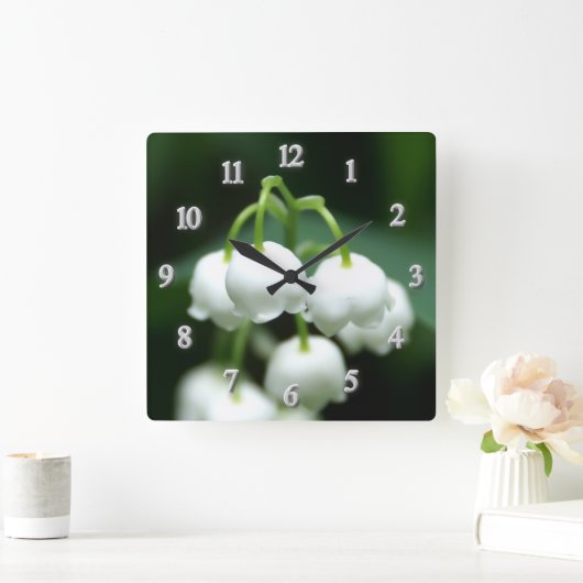 Maililiken Quadratische Wanduhr (Zuhause)