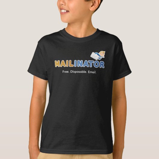Mailinator T-Shirt (Vorderseite)