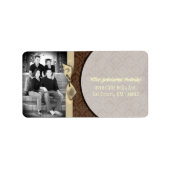 Mailing-Etikett für personalisiertes benutzerdefin Adressaufkleber (Vorne)