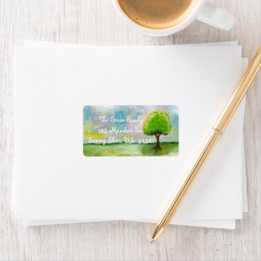 Mailing-Labels für benutzerdefinierte Rücksendeadr Adressaufkleber (Insitu)