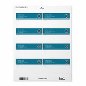 Mailing-Labels für das Versandhandbuch (Vorne)