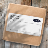 Mailing-Labels für moderne Firmenlogos