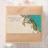 Mailing-Labels - Vintage Pfau- und Etchings (Insitu)