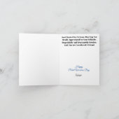 Mailman Dankeschön-Wertkarte Karte (Innenseite)