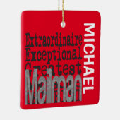 Mailman Extraordinaire CUSTOM Keramik Ornament (Rechts)