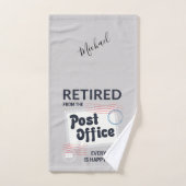 Mailman Funny - Mailman Mailman - Custom PostWorke Badhandtuch Set (Handtuch)