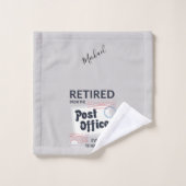 Mailman Funny - Mailman Mailman - Custom PostWorke Badhandtuch Set (Waschlappen)
