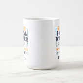 Mailman für Postkunden-Rentensystem Kaffeetasse (Mittel)