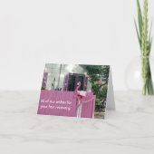 Mailman Get Well Greeting Card Karte (Vorderseite)