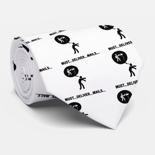 Mailman Krawatte (Gerollt)