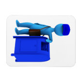 Mailman Magnet (Horizontal)