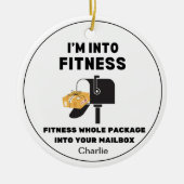 Mailman Mail Carrier Personalisiert Funny Keramik Ornament (Vorne)