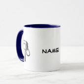 Mailman Personalisiert Name Tasse (Vorderseite Links)