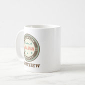 Mailman-personalisiertes Tassen-Geschenk Kaffeetasse (Vorderseite Links)